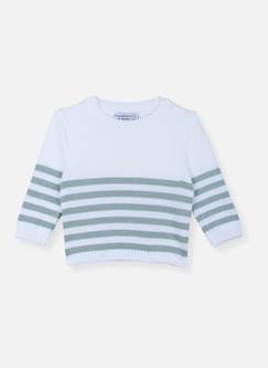 -Pull marinière en coton