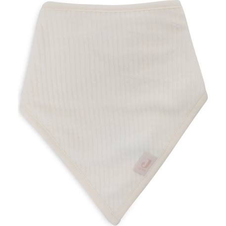 Lot de 2 bavoirs bandana Bleu, écru+Rose, blanc 9 - vertbaudet enfant 