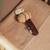 Couverture berceau knit en coton Marron clair 4 - vertbaudet enfant 