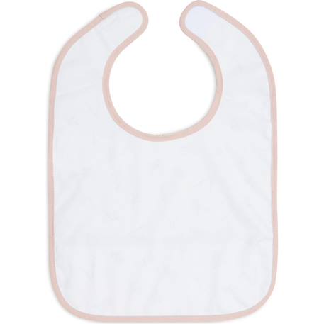 Lot de 2 bavoirs imperméables Beige, blanc+Blanc, rose, bleu+Blanc, vert, jaune+Ecru, marron+Ecru, vert+Marron chataigne+Nougat+Rose des bois+Vert jungle+Vert olive 10 - vertbaudet enfant 