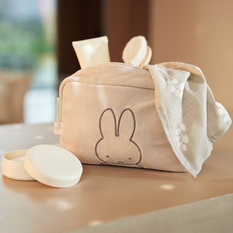 Trousse de toilette en éponge miffy nougat Beige, noir 4 - vertbaudet enfant 