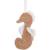 Doudou attache sucette deepsea sea horse Marron, beige 2 - vertbaudet enfant 