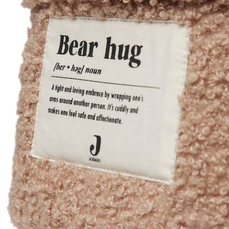 Panier de toilette boucle naturel (14 x 18 cm) Ecru+Marron 6 - vertbaudet enfant 