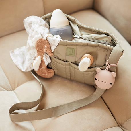 Doudou attache sucette deepsea sea horse Marron, beige 6 - vertbaudet enfant 