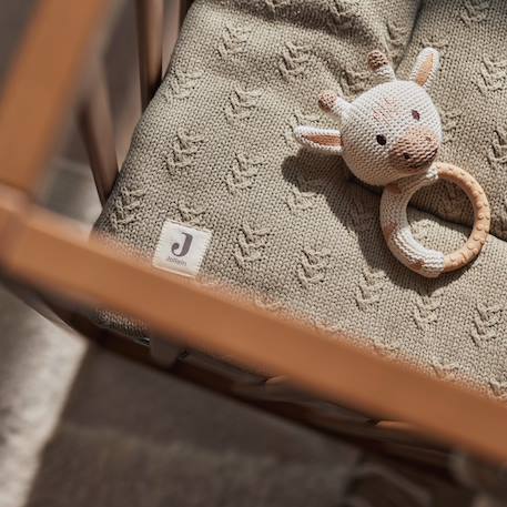 Hochet anneau de dentition Blanc, marron+Gris, marron 3 - vertbaudet enfant 