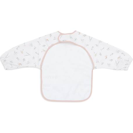 Bavoir à manches imperméable Blanc, marron clair+Blanc, rose, bleu+Bleu, blanc+Rose tendre 6 - vertbaudet enfant 