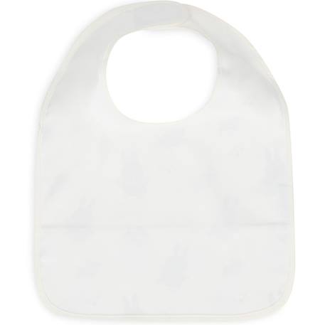 Lot de 2 bavoirs imperméables Beige, blanc+Blanc, vert, jaune+Ecru, marron+Ecru, vert+Marron chataigne+Rose des bois 4 - vertbaudet enfant 