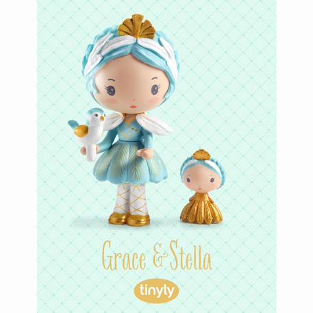 Figurines tinyly: grace & stella Multicolore 4 - vertbaudet enfant 