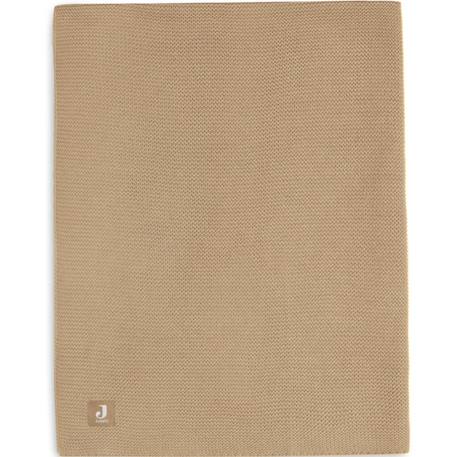 Couverture berceau knit en coton Marron clair 2 - vertbaudet enfant 