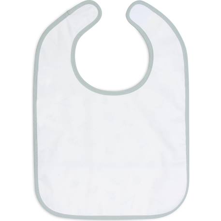Lot de 2 bavoirs imperméables Beige, blanc+Blanc, rose, bleu+Blanc, vert, jaune+Ecru, marron+Ecru, vert+Marron chataigne+Nougat+Rose des bois+Vert jungle+Vert olive 11 - vertbaudet enfant 