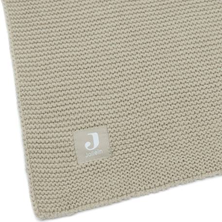 Couverture en tricot miffy nougat (75 x 100 cm) Beige+Blanc+Vert+Vert d'eau 18 - vertbaudet enfant 