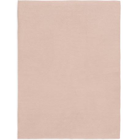 Couverture bébé en coton basic knit nougat (75 x 100 cm) Beige+Rose 9 - vertbaudet enfant 