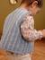 Gilet bébé sans manche denim fleurs stone 5 - vertbaudet enfant 