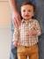 Chemise bébé garçon gaze de coton carreaux beige 2 - vertbaudet enfant 