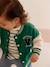 Blouson teddy bébé en molleton vert 1 - vertbaudet enfant 