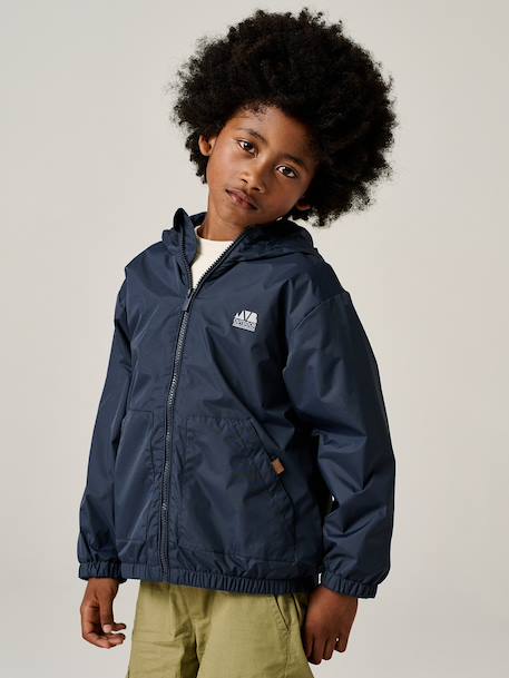 Coupe vent garçon marine 1 - vertbaudet enfant 