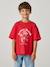 T-shirt garçon imprimé rouge+vert anglais 1 - vertbaudet enfant 