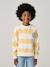 Sweat garçon rayé motif placé pistache+rayé jaune 7 - vertbaudet enfant 