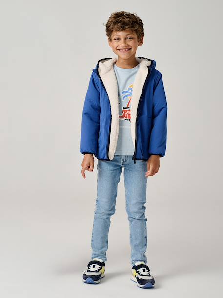 Jean garçon skinny double stone+stone 2 - vertbaudet enfant 