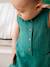 Combinaison longue bébé gaze de coton vert émeraude 7 - vertbaudet enfant 