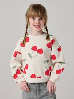 -Sweat fille motifs fantaisie 