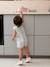 Combishort bébé fille coton rayé bleu 9 - vertbaudet enfant 