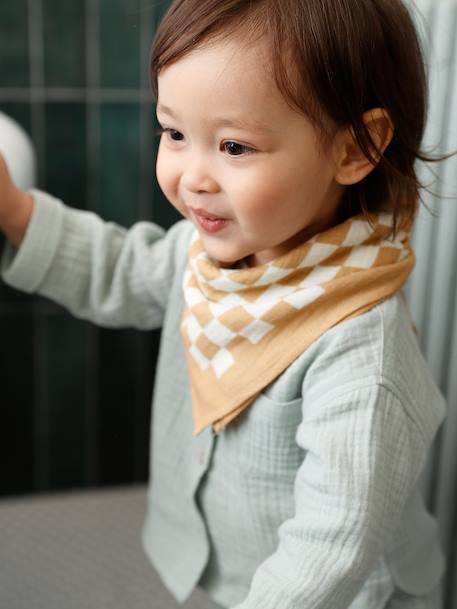 Ensemble 3 pièces short bébé garçon vert d'eau 1 - vertbaudet enfant 