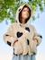 Veste fille sherpa motifs écru+vanille 1 - vertbaudet enfant 