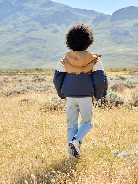 Coupe vent garçon doublé sherpa noix de pécan 8 - vertbaudet enfant 