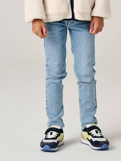 Jean garçon skinny double stone+stone 1 - vertbaudet enfant 