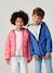 Doudoune fille légère à capuche marine+rose+vert de gris+vieux rose 7 - vertbaudet enfant 