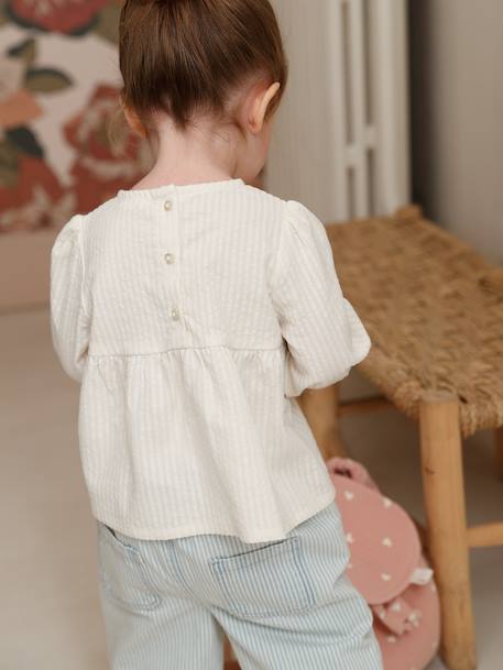 Blouse bébé fille écru 6 - vertbaudet enfant 