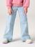 Jean tregging fille large bleu clair+bleu moyen+denim gris 1 - vertbaudet enfant 