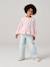 Chemise fille en gaze de coton rose pâle+vert d'eau 6 - vertbaudet enfant 