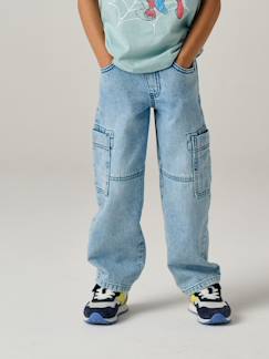 -Pantalon battle garçon en denim