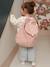 Sac à dos personnalisable en gaze de coton animation oreilles bleu nuit+léopard+multicolore+rose+rose poudré+vert sauge 25 - vertbaudet enfant 