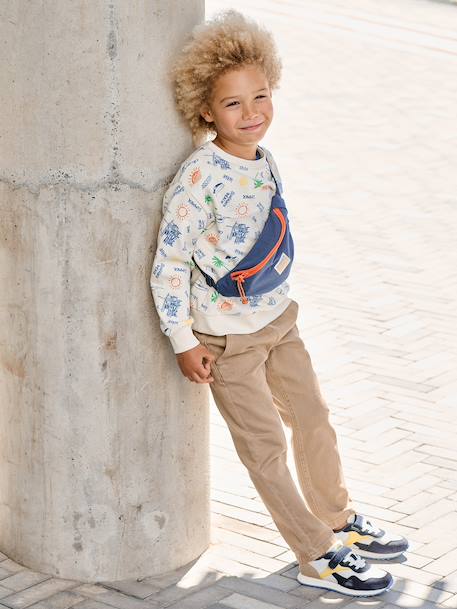 Sweat garçon col rond écru 6 - vertbaudet enfant 