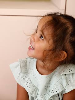 Bébé-Chemise, blouse-Blouse bébé fille broderie anglaise