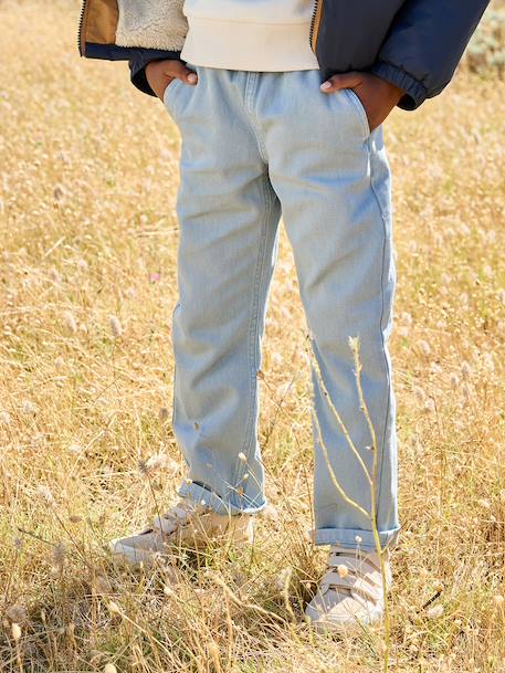 Pantalon garçon  fluide facile à enfiler garçon beige+bleu moyen+bleu nuit+terracotta 8 - vertbaudet enfant 