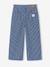 Pantalon large fille rayé rayé bleu 4 - vertbaudet enfant 