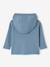 Pull à capuche bébé bleu jean+écru+tomette 2 - vertbaudet enfant 