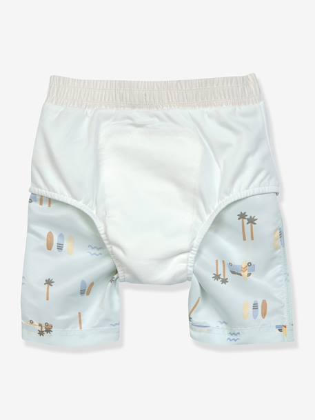 Short de bain Lässig bleu ciel+vert 5 - vertbaudet enfant 