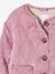 Veste matelassée fille doublée sherpa rose 5 - vertbaudet enfant 