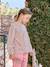 Blouse fille manches smockées écru+rose pâle 1 - vertbaudet enfant 