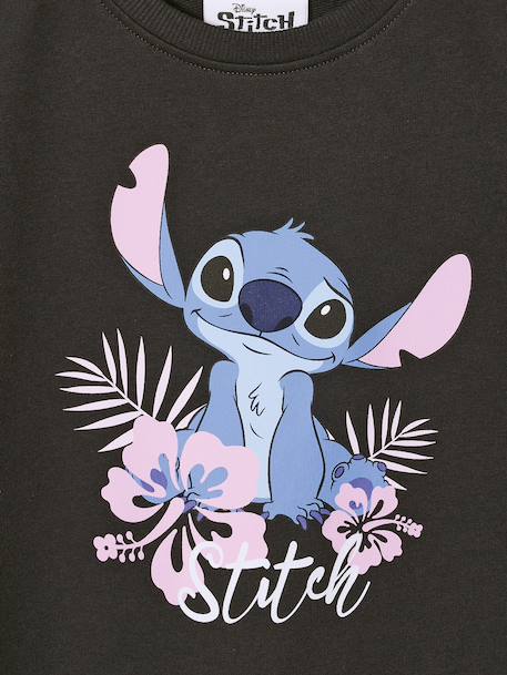 Robe manches courtes Lilo & Stitch anthracite 3 - vertbaudet enfant 