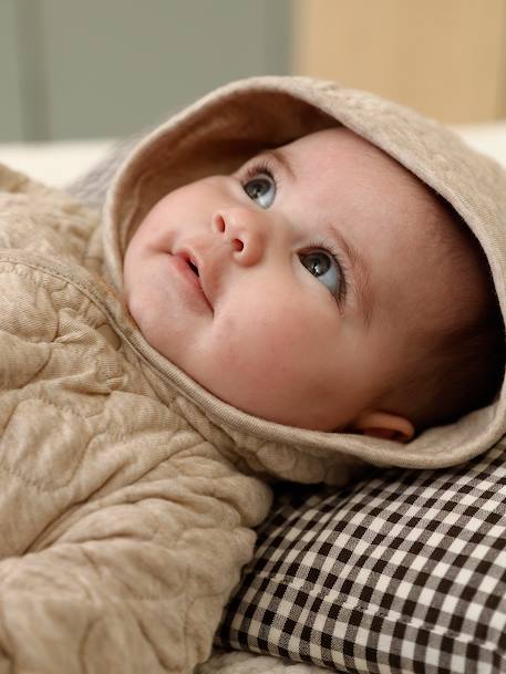 Combipilote bébé en jersey beige chiné 9 - vertbaudet enfant 