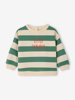 -Sweat bébé manches longues rayés