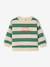 Sweat bébé manches longues rayés rayé vert 1 - vertbaudet enfant 