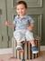 Ensemble polo pantalon bébé garçon rayé bleu 2 - vertbaudet enfant 