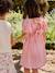 Robe fille Vichy noeuds dos corail 9 - vertbaudet enfant 